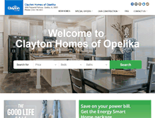 Tablet Screenshot of claytonopelika.com
